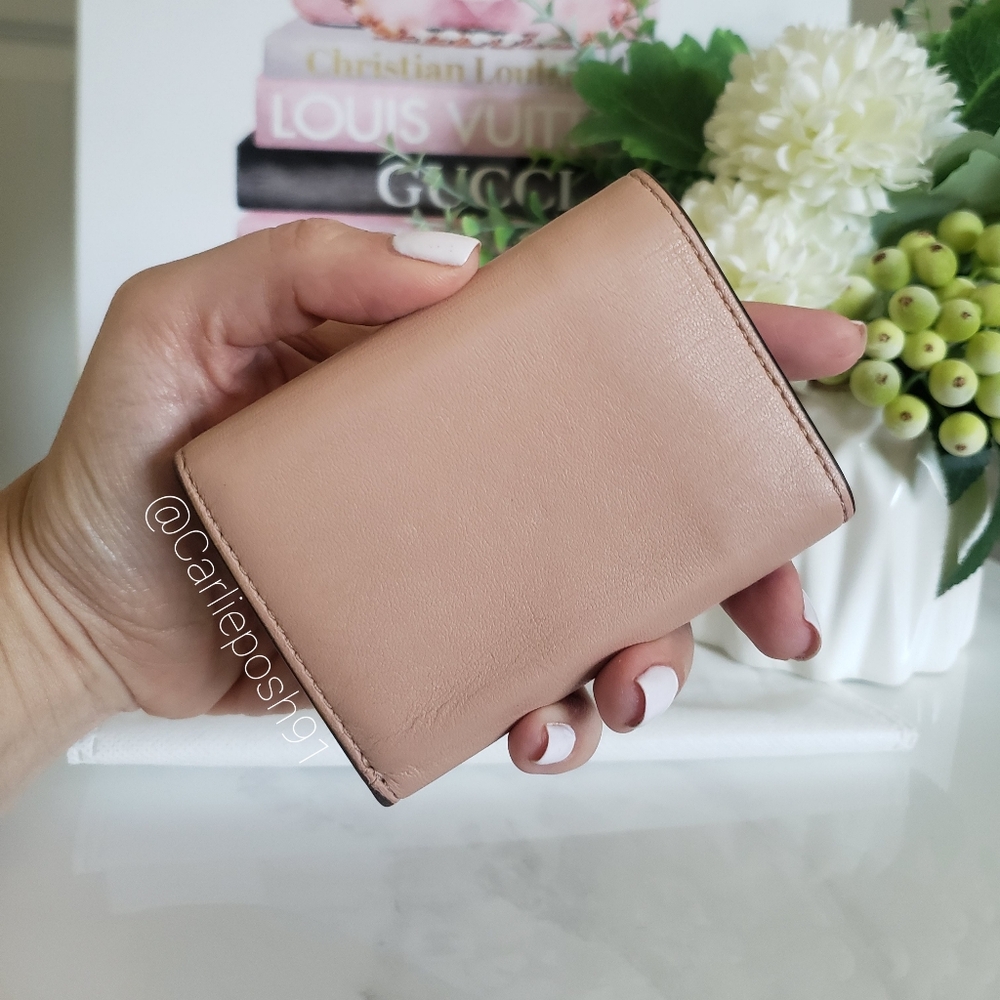 *SOLD* Authentic Pre-owned Fendi Zucca Baguette FF Micro Trifold Wallet - Picture 4 of 14